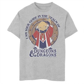 Boys 6-20 Dungeons & Dragons Dungeon Master I Am Your Guide Graphic Tee