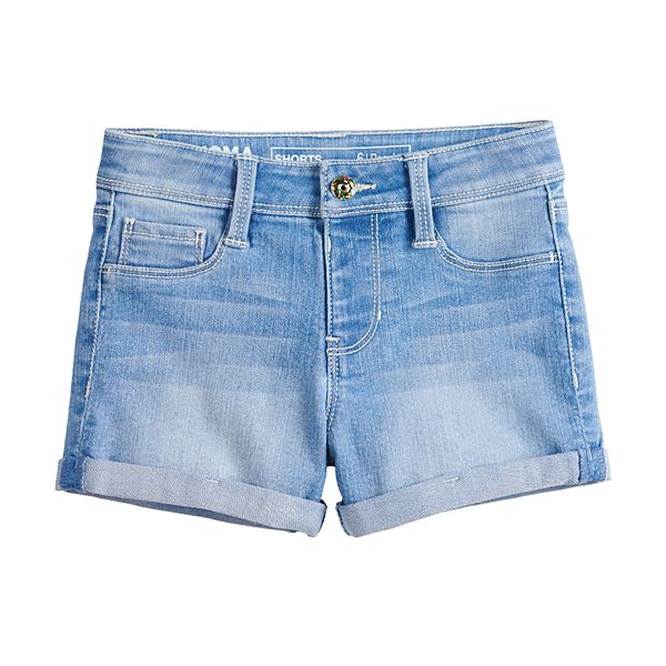 Girls 4-12 Sonoma Goods For Life® Roll-Cuff Shorts