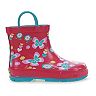Western Chief Butterfly Shorty Girls' Waterproof Rain Boots