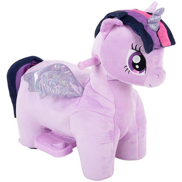 Huffy My Little Pony Twilight Sparkle Plush 6 Volt Ride On Toy