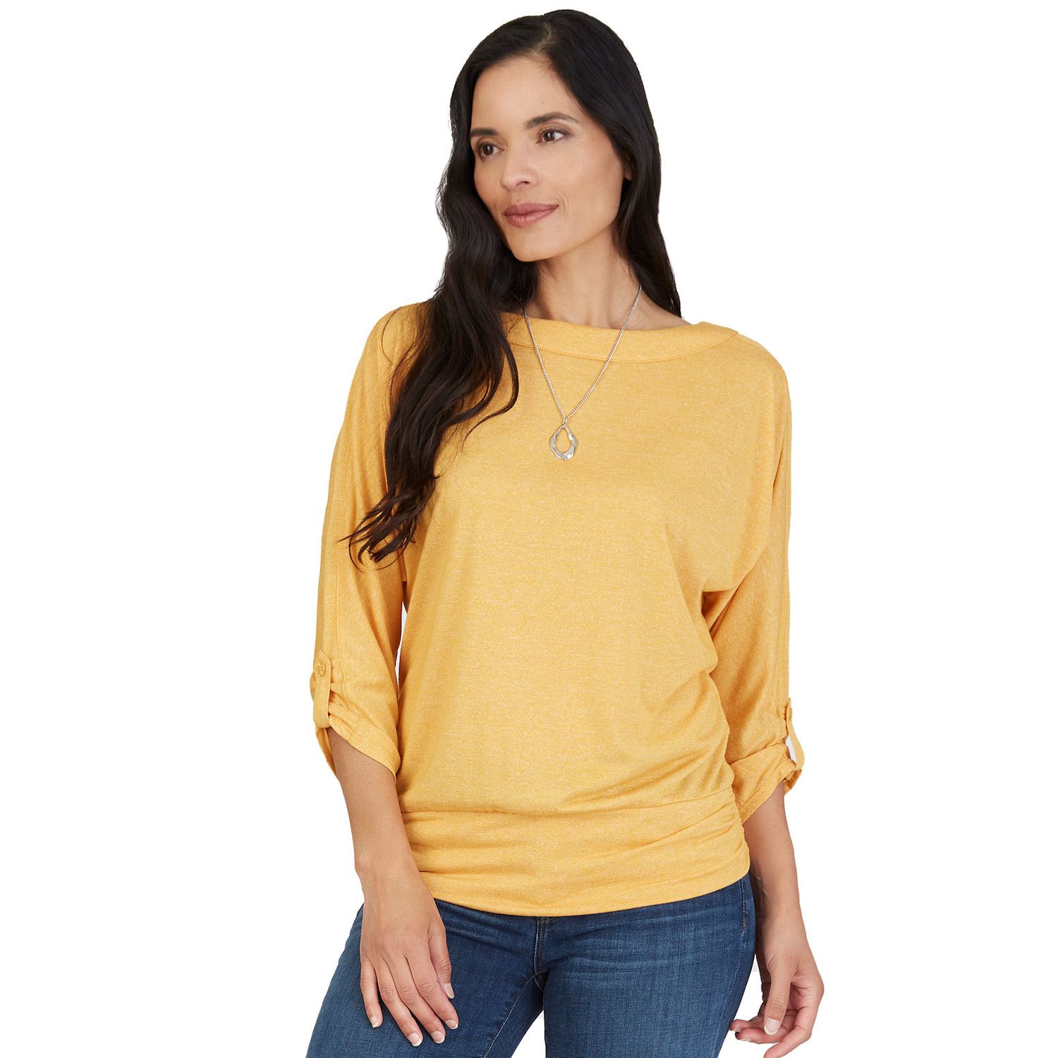 yellow petite tops