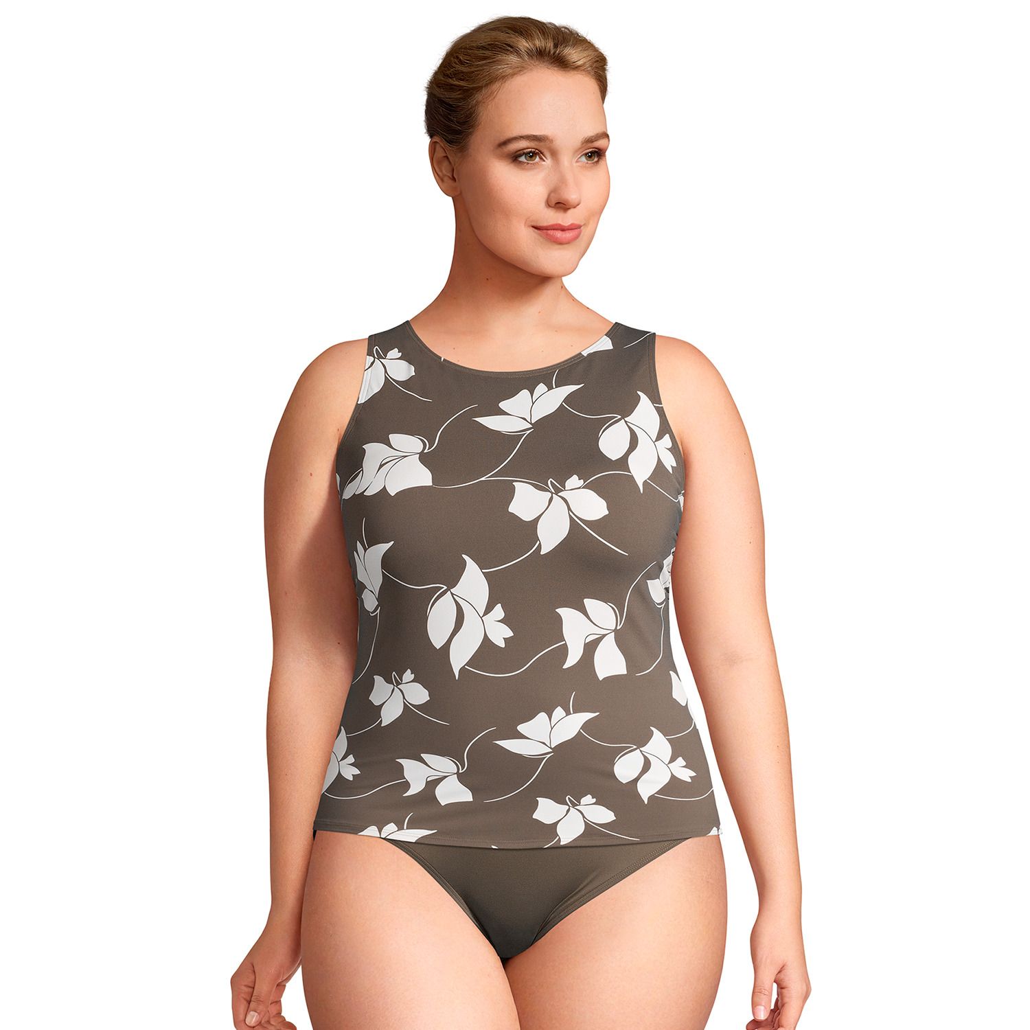 lands end tankini plus size