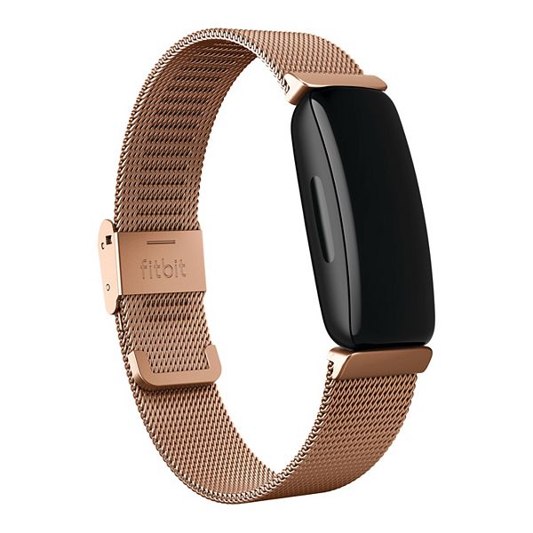 Leather Fitbit Inspire 2 Band Gold Fitbit Inspire 2 Bracelet Genuine  Vintage Brown Leather Strap Fitbit Inspire 2 Wristband Jewelry 