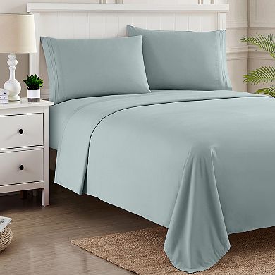 Sweet Home Collection 1500 Thread Count Deep Pocket Sheet Set