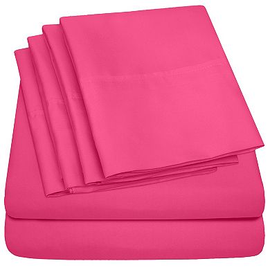 Sweet Home Collection 1500 Thread Count Sheet Set