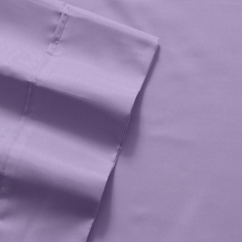 Sweet Home Collection Antimicrobial 1500 Thread Count Sheet Set, Purple