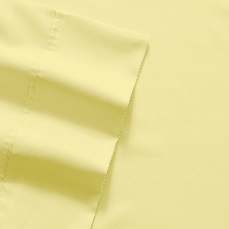 Sweet Home Collection Antimicrobial 1500 Thread Count Sheet Set, Yellow, Ki