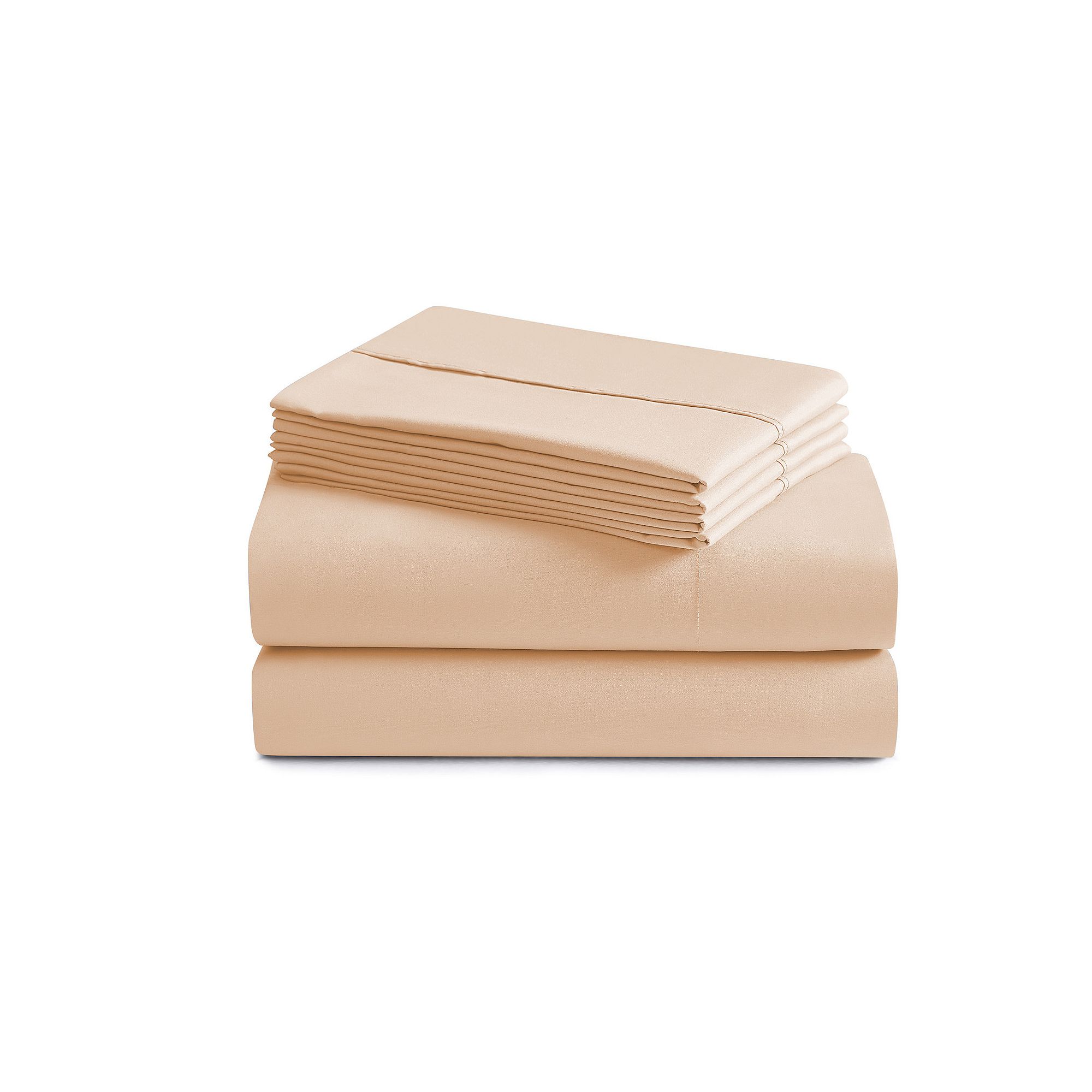Sweet Home Collection Antimicrobial 1500 Thread Count Sheet Set, Pink