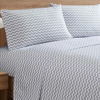 Sweet Home Collection Antimicrobial Luxury Print Sheet Set