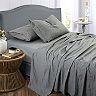 Sweet Home Collection Premium Quality Crinkled Sheet Set with Pillowcases