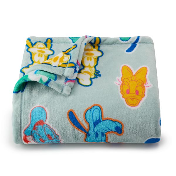 Disney's Oversized Supersoft Printed Plush Throw by The Big One® - Mickey And Friends