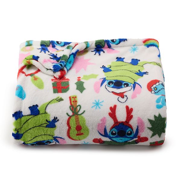 Disney's Oversized Supersoft Printed Plush Throw by The Big One® - Stitch Lights