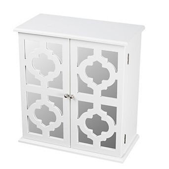 Modern Mirrored Door Jewelry Box