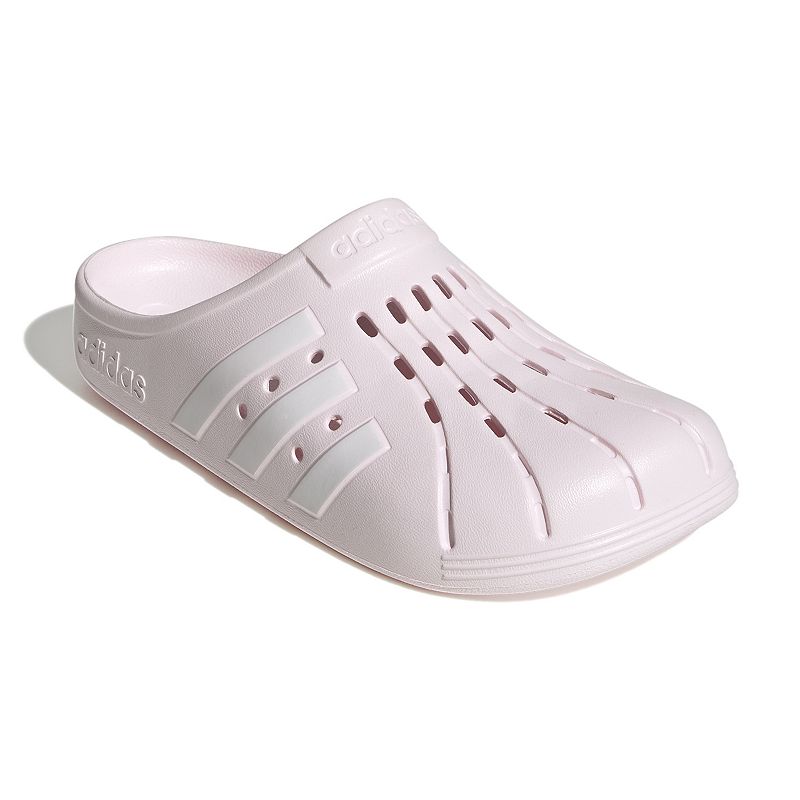 adidas Adilette Womens Clogs, Size: 5, Light Pink