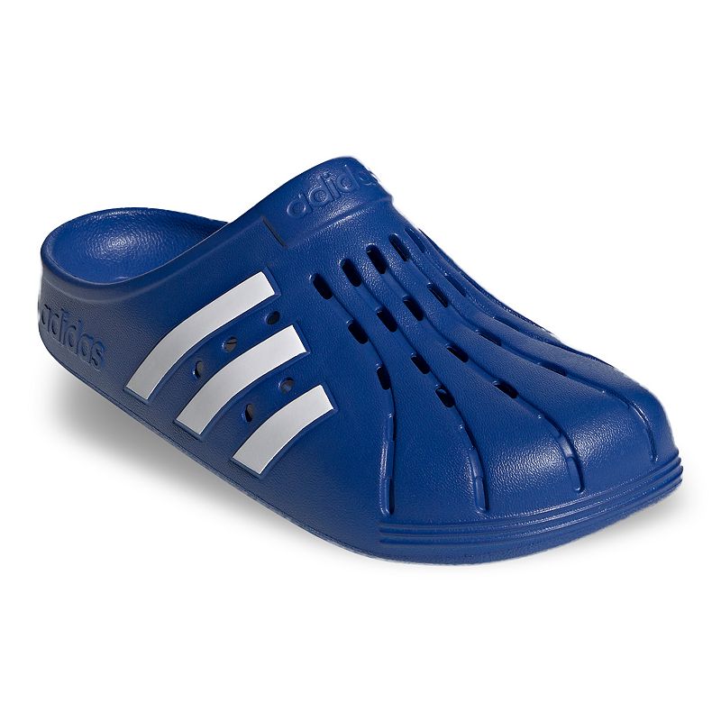 adidas Adilette Womens Clogs, Size: M4W5, Blue
