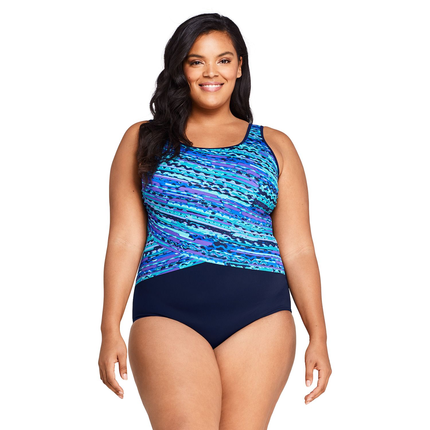 plus size swimsuits at kohl's