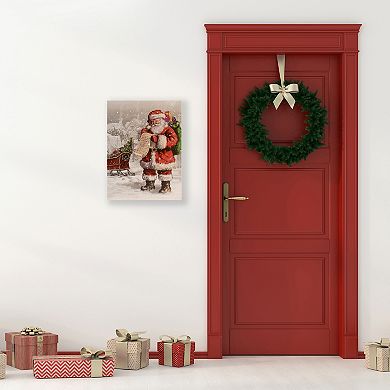 Santa LED Wall Decor