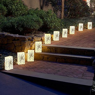 Star Luminaria Lantern Floor Decor 10-piece Set