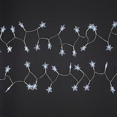 Star LED String Lights 2-piece Set