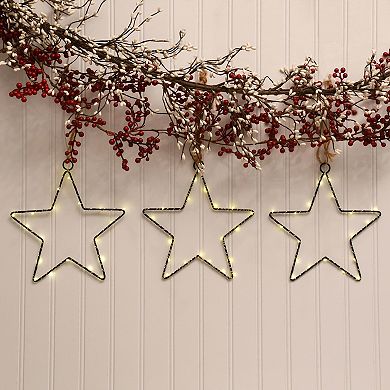 Star LED Wall Decor 3-piece Set