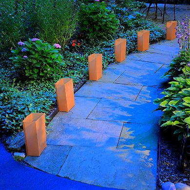 Remote Control & Tan LED Luminaria Bag Floor Decor 7-piece Set