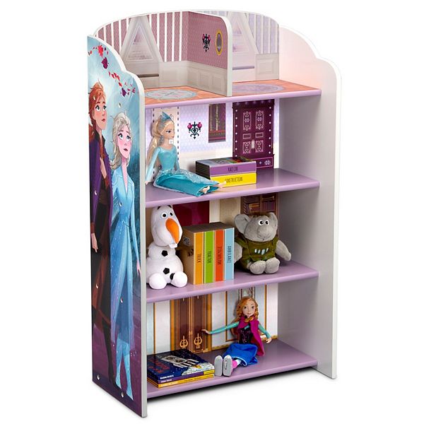 Disney S Frozen 2 Wooden Playhouse 4, Kidkraft Dollhouse Cottage Bookcase Wooden