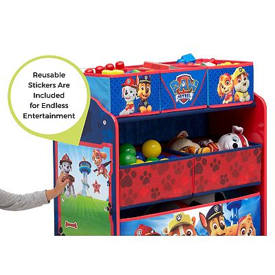 Paw patrol toy fashion bin