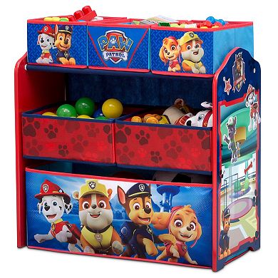 PAW Patrol 6-Bin Design and Store Toy Organizer by Delta Children