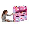 Delta Children Peppa Pig 6-Bin Design and Store Toy Organizer