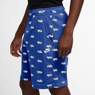 Men's Nike Club Script Shorts