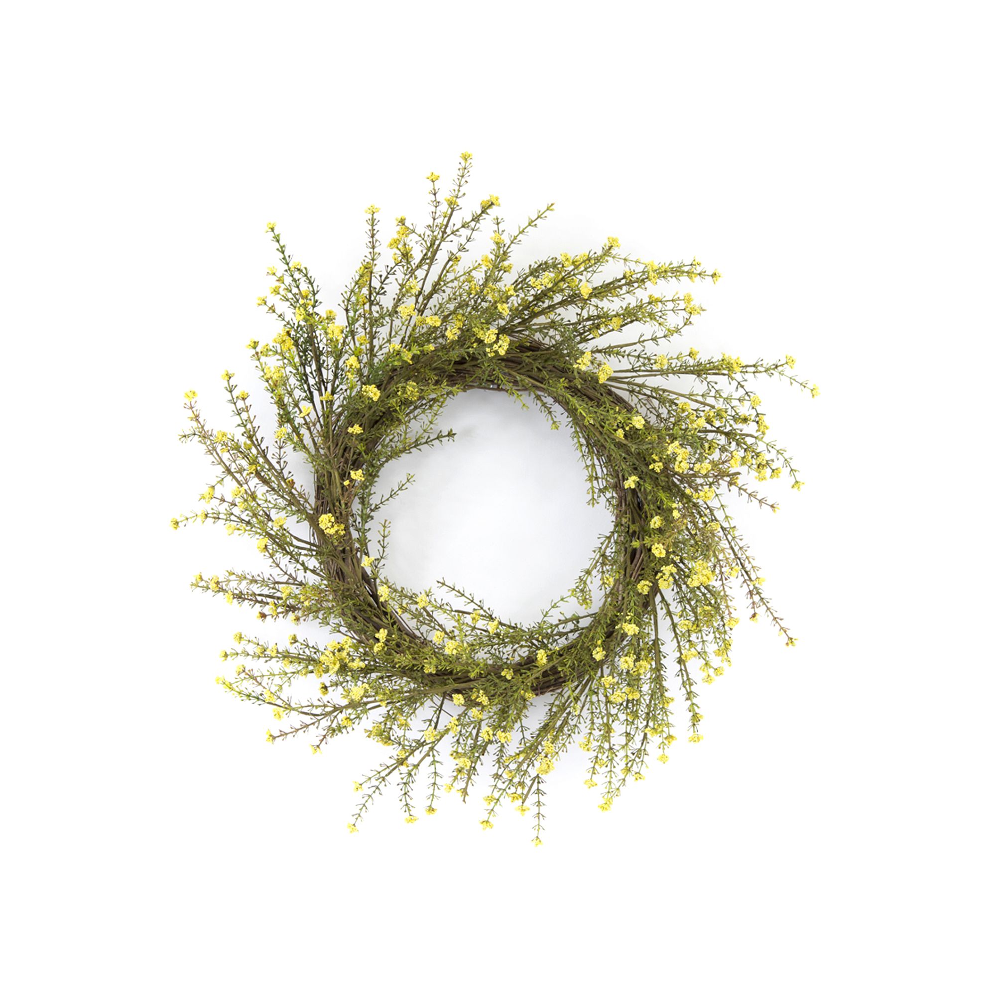 Melrose Mini Artificial Floral Wreath, Multi