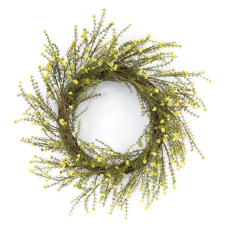 70836487 Melrose Mini Artificial Floral Wreath, Multicolor sku 70836487