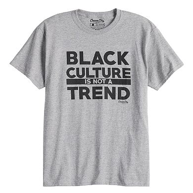 Men's Cream City Black Culture Is Not A Trend