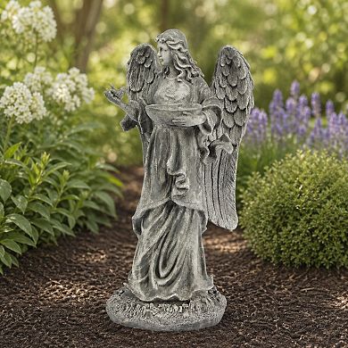 Large Angel Indoor / Outdoor Bird Feeder Floor Decor
