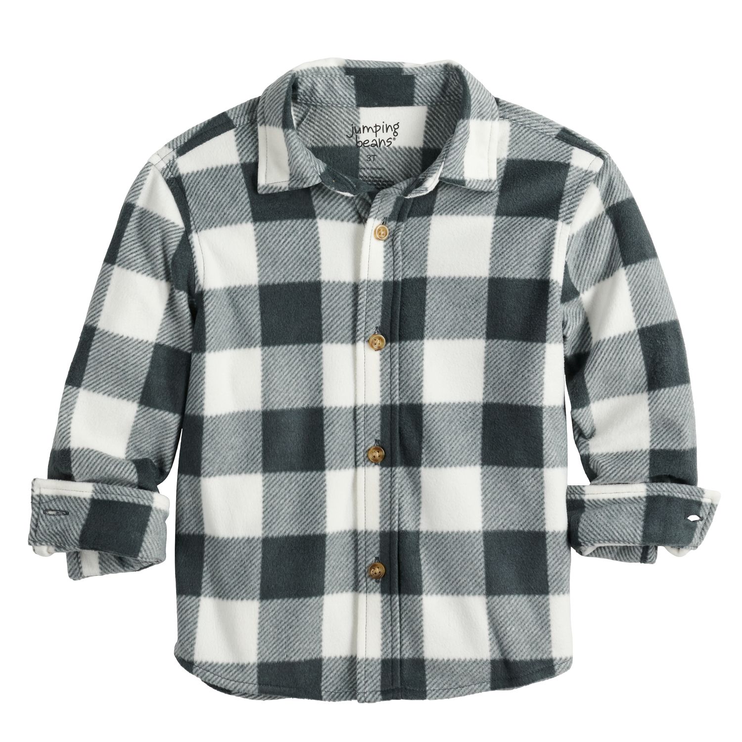 baby boy black and white checkered shirt