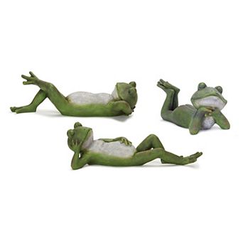Frog Indoor / Outdoor Table Decor 3 pc Set