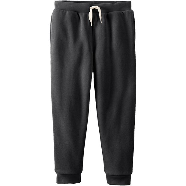 Kids 2 20 Lands End Sherpa Lined Jogger Pants in Regular Husky