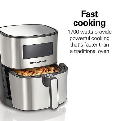 Hamilton Beach 5-Liter Digital Air Fryer with Nonstick Basket