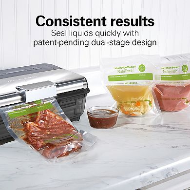 Hamilton Beach NutriFresh Liquid & Food Vacuum Sealer