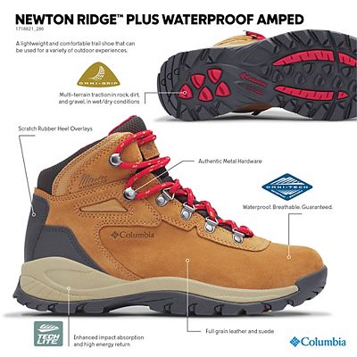 Columbia Newton Ridge Waterproof Omni-Heat II - Scarpe Da Trekking - Foto 5