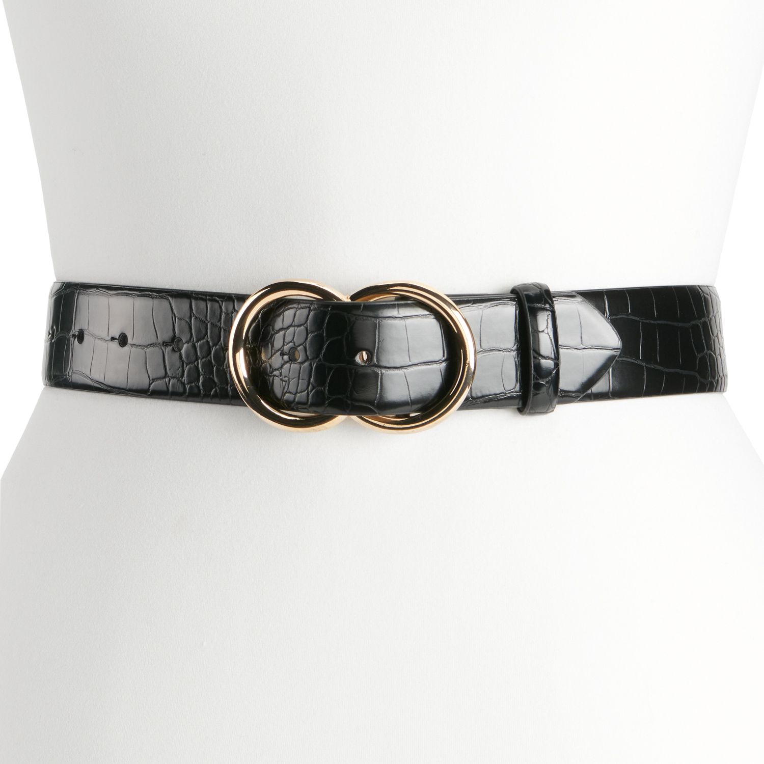 faux alligator belt