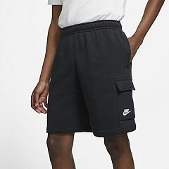 Black Cargo Shorts For Men