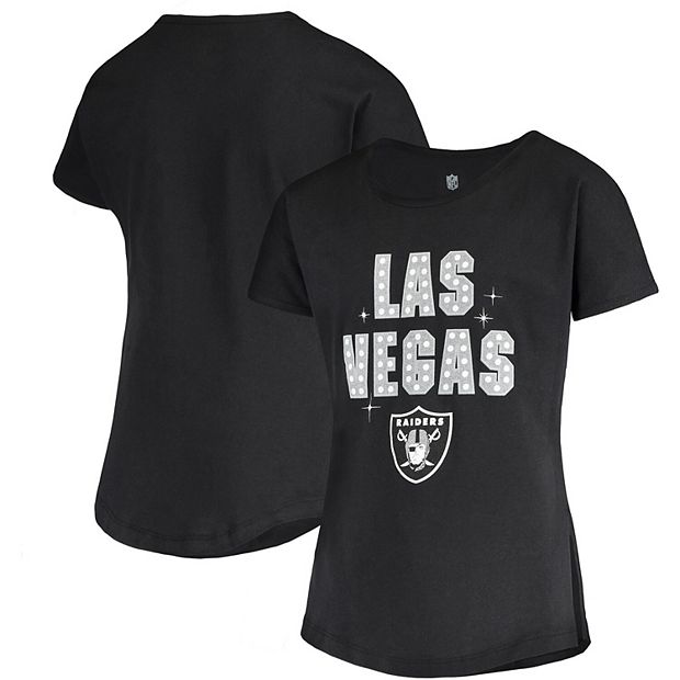 NEW BIG KIDS/ Youth Officially Licensed Las Vegas Raiders Black T-Shirt Sz L