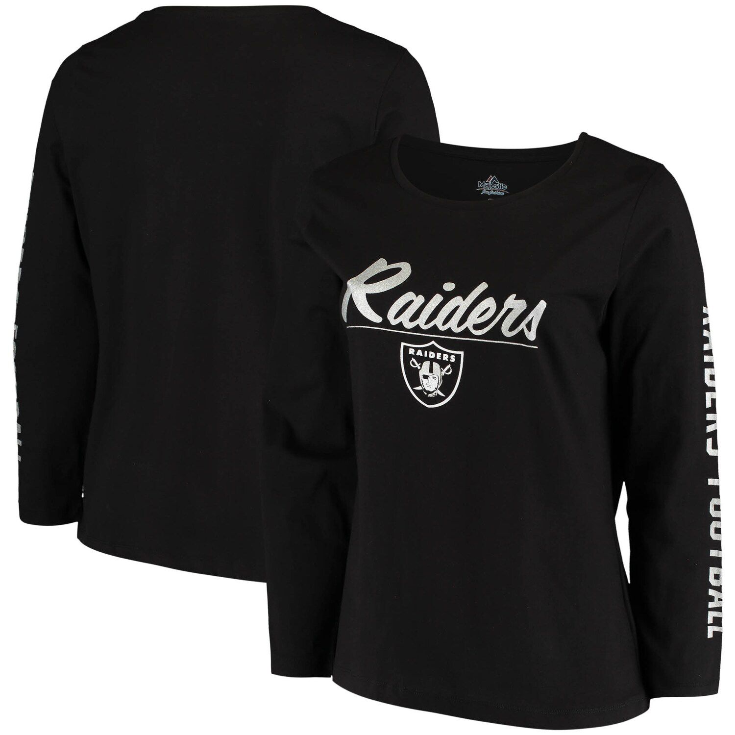 raiders long sleeve women's