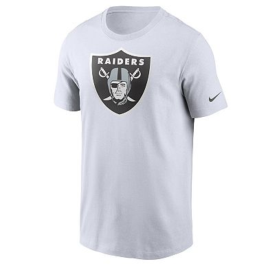 Men's Nike White Las Vegas Raiders Primary Logo T-Shirt