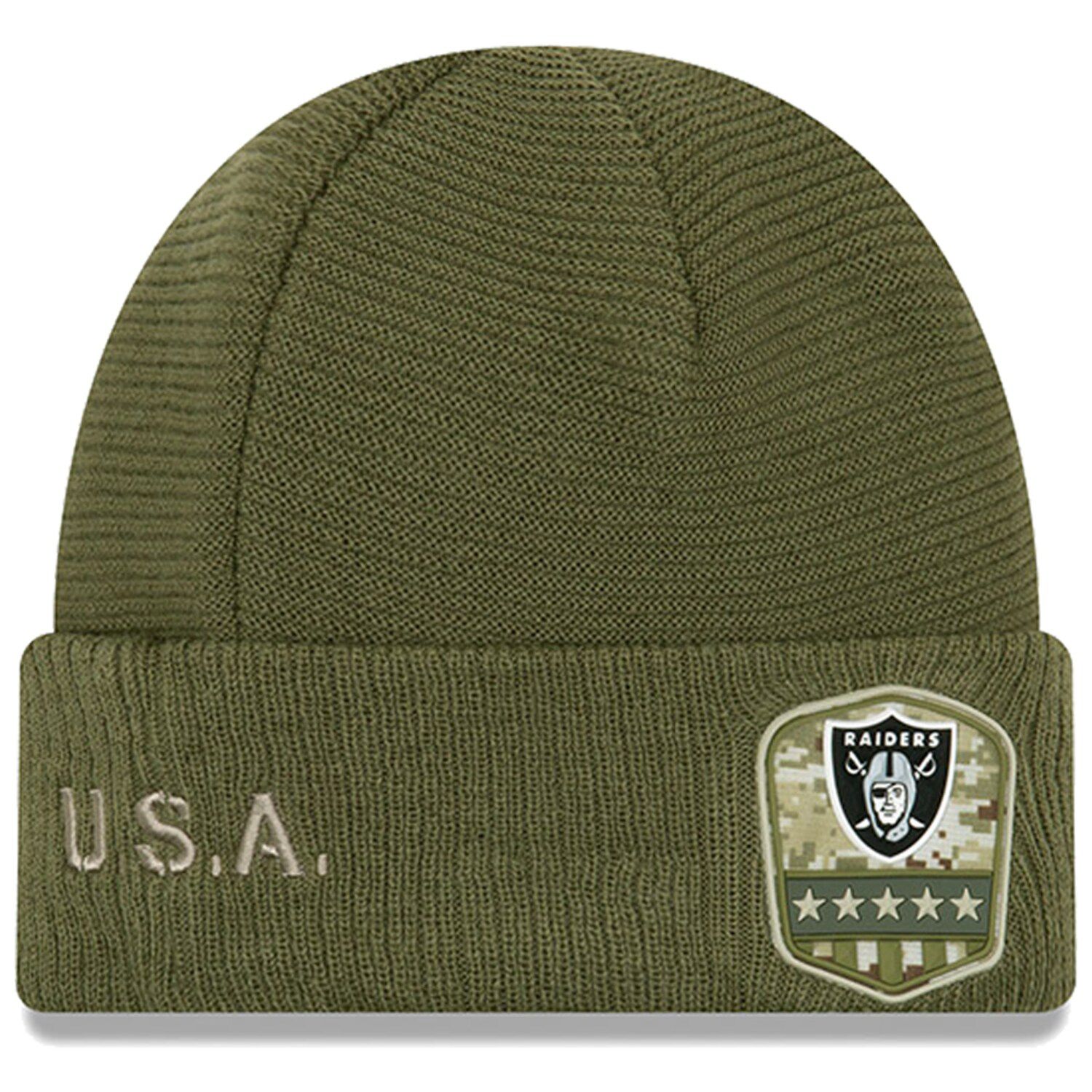 raiders salute to service 2019 hat