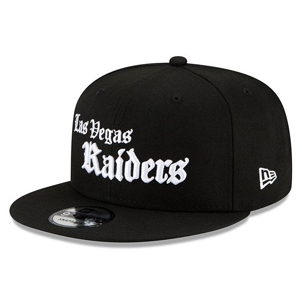 Girls Youth New Era Black Las Vegas Raiders Script 9TWENTY