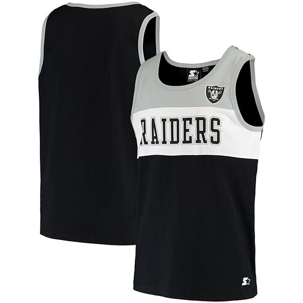 Las Vegas Raiders Men's Sleeveless T-Shirt Black Cotton Tank Top Men's Gym  Vest