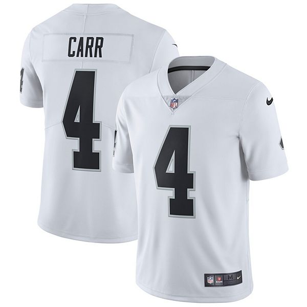 Youth Nike Derek Carr #4 NFL Raiders Vapor Untouchable Limited Jersey $110