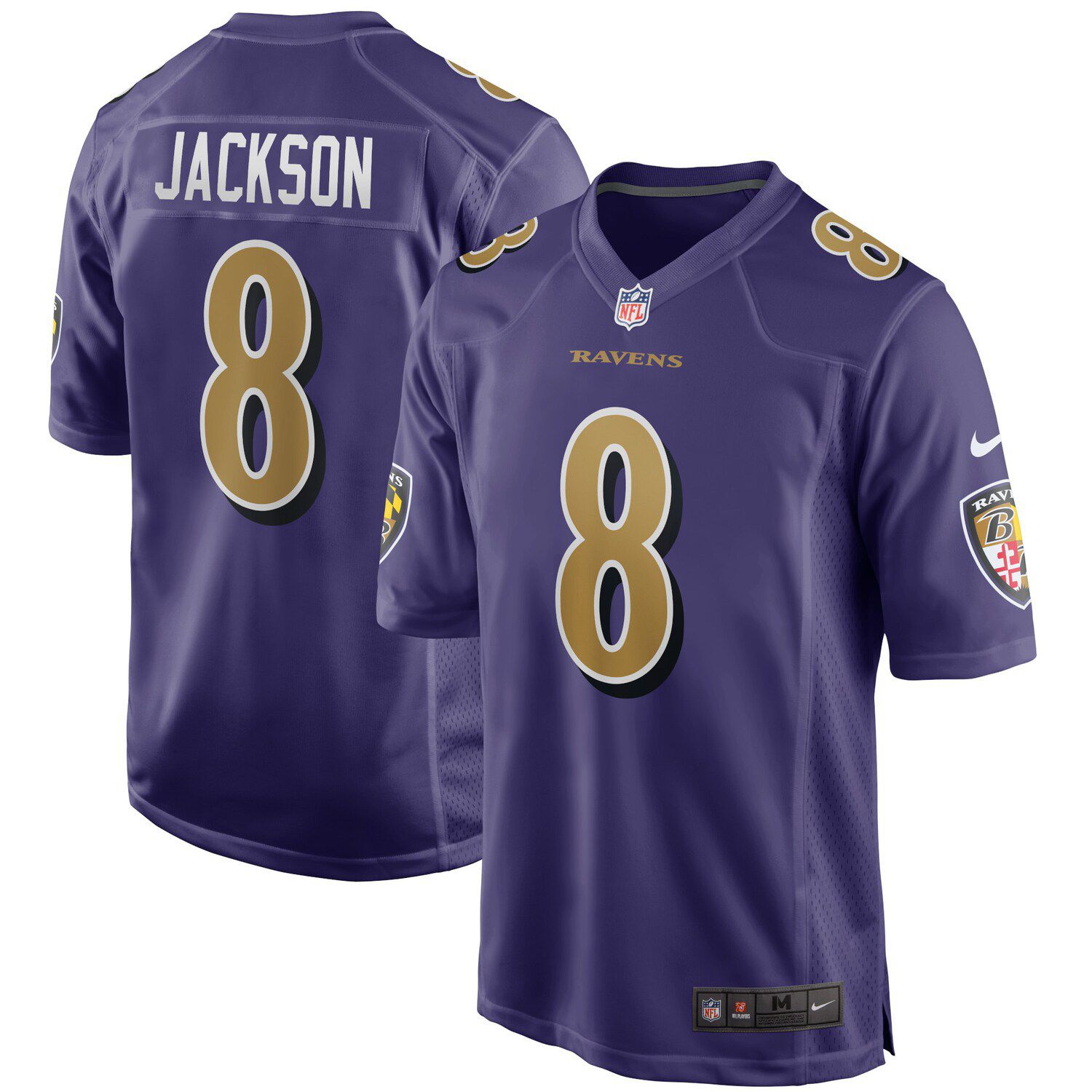 lamar jackson game jersey